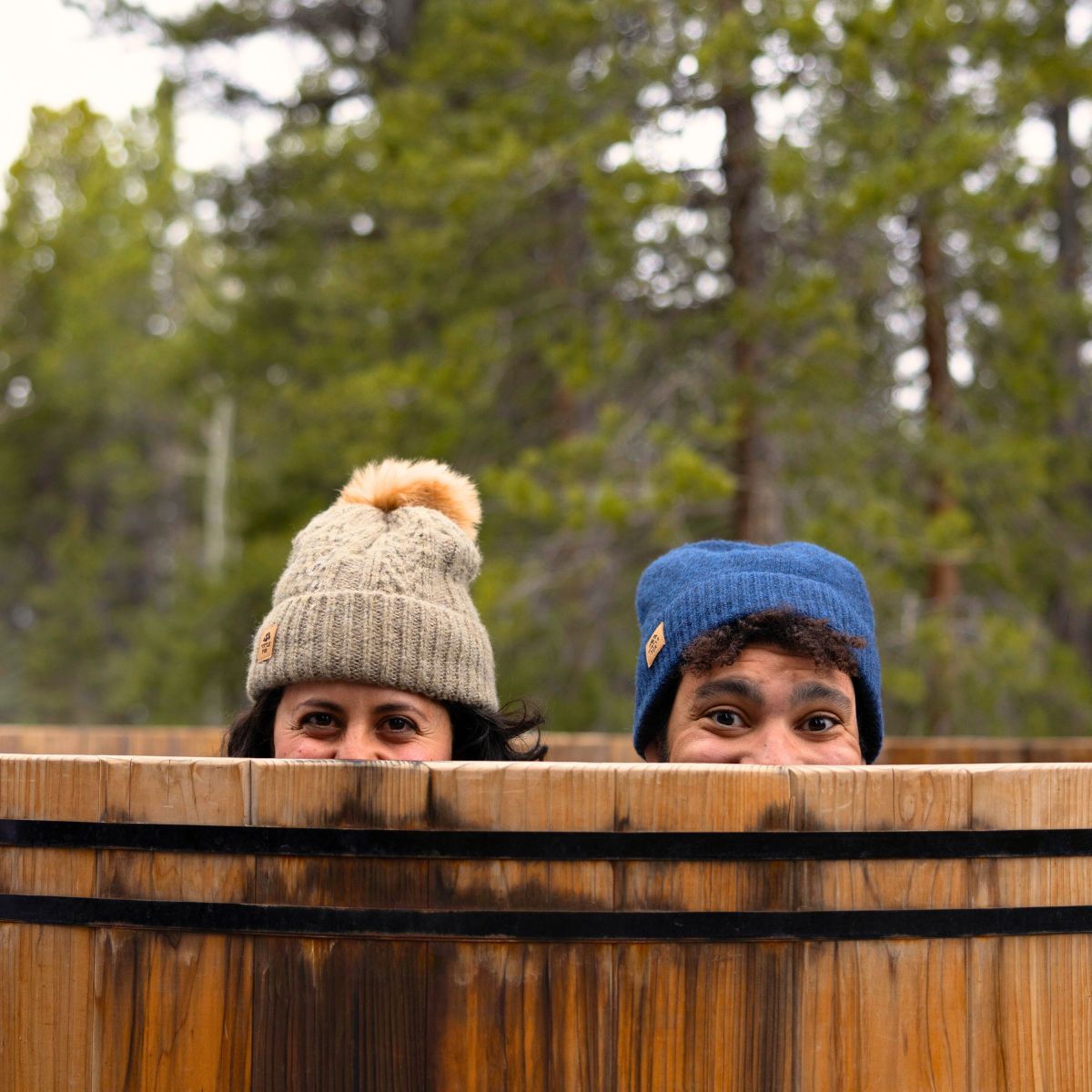 Recycled Lindsey Beanie / Color-Navy