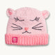 Kids Critter Beanie / Color-Pink