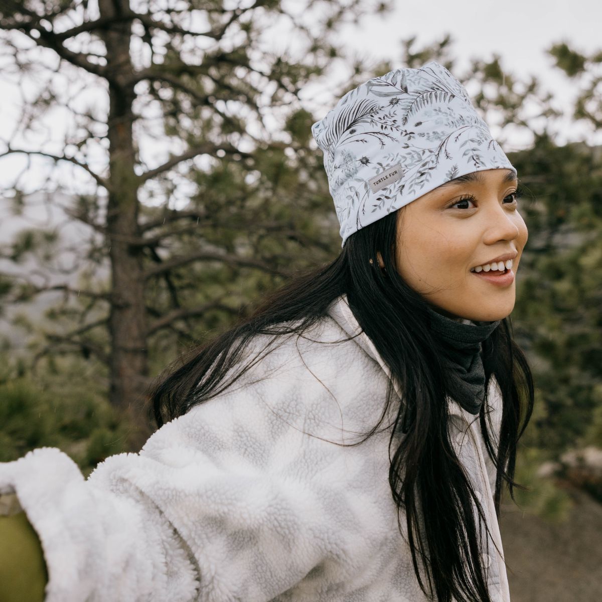 Comfort Shell Tempo Ponytail Beanie / Color-Panther