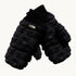 Faux Fur Mittens / Color-Black