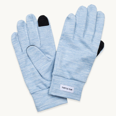 Comfort Stria Touchscreen Gloves / Color-Sky