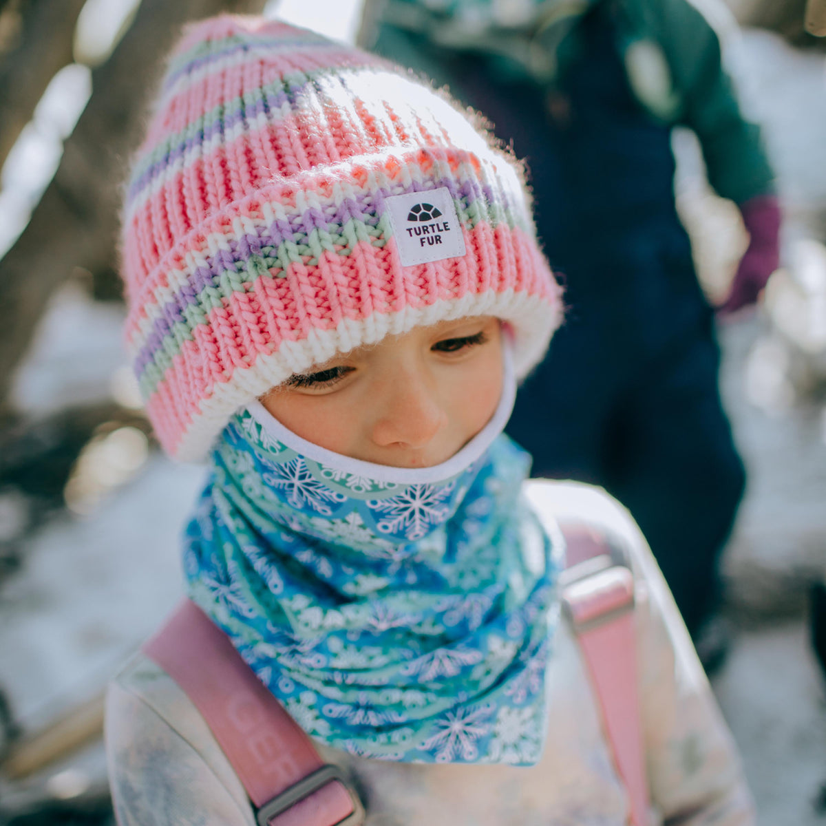 Youth Cosmo Beanie / Color-Teal