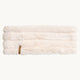 Faux Fur Adjustable Headband / Color-Cream