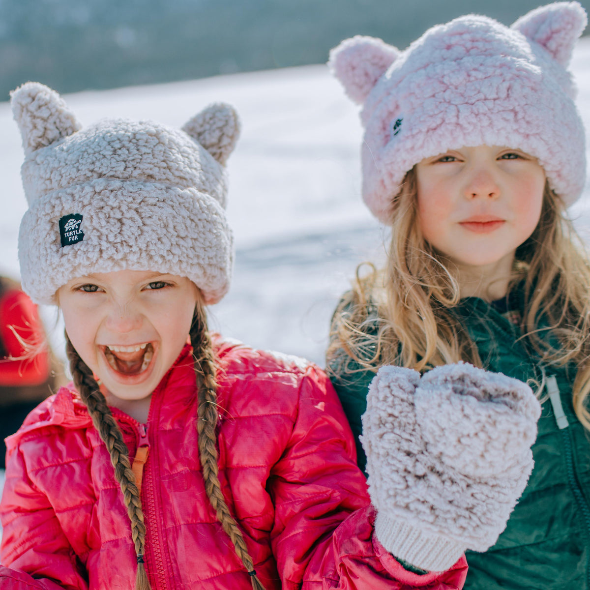 Kids Comfort Lush Kitty Beanie / Color-Natural