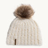Fifi Faux Fur Pom / Color-White