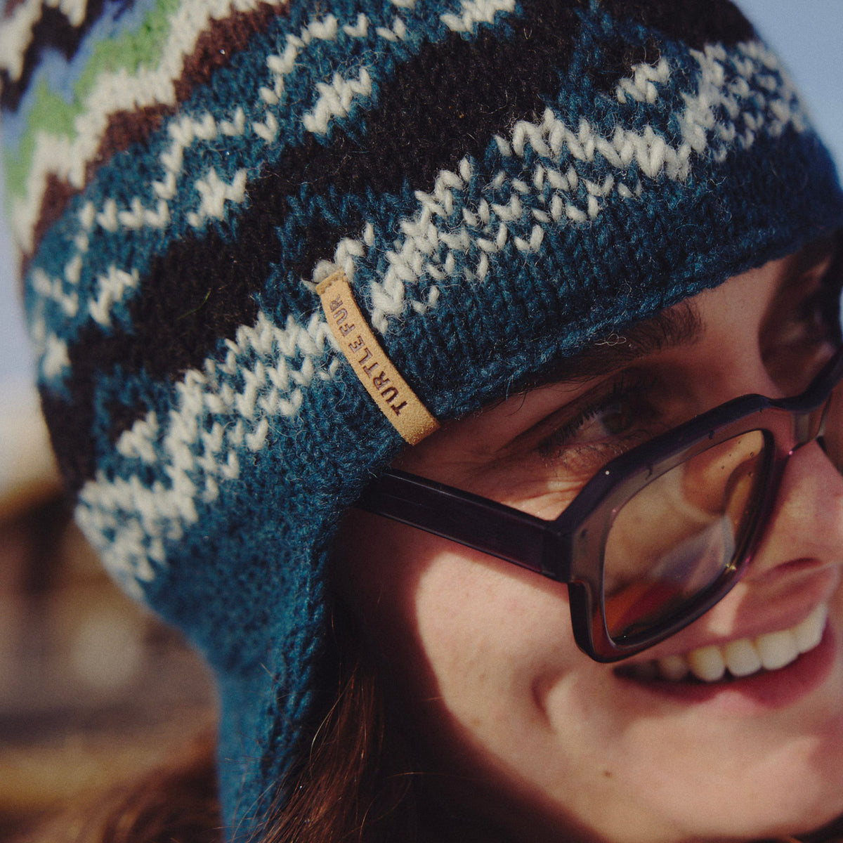 Charles Earflap Beanie / Color-Black