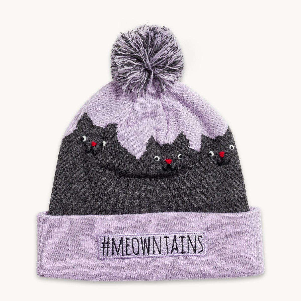 #Meowntains Pom / Color-Lavender