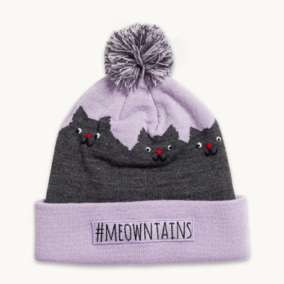 #Meowntains Pom / Color-Lavender