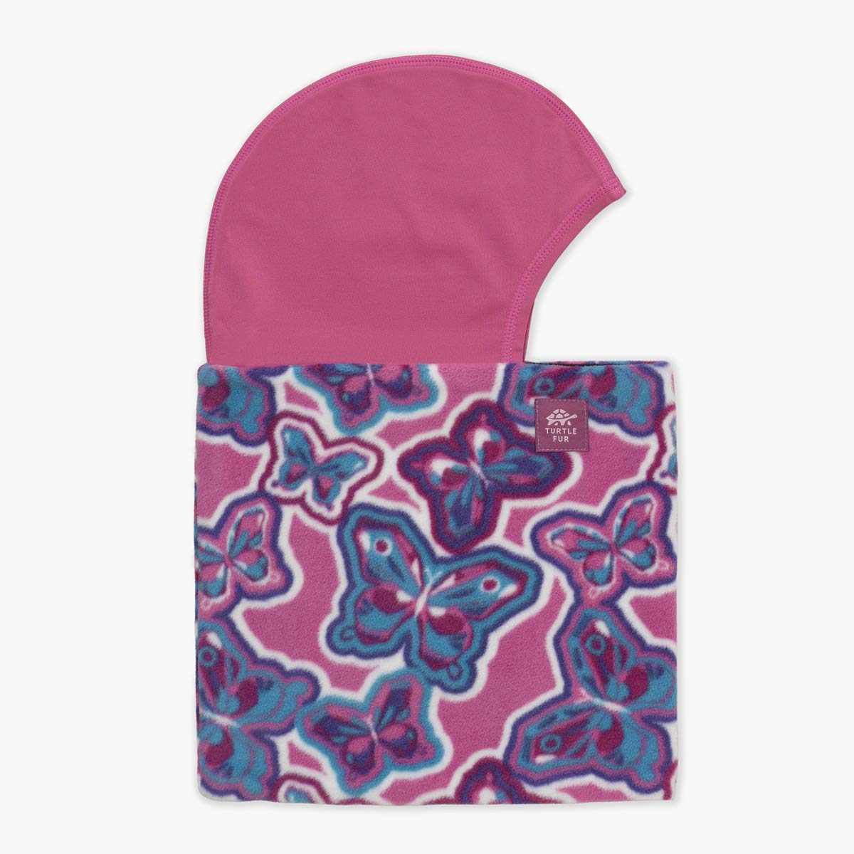 Kids Playful Prints Fleece Shellaclava / Color-Butterfly Surprise
