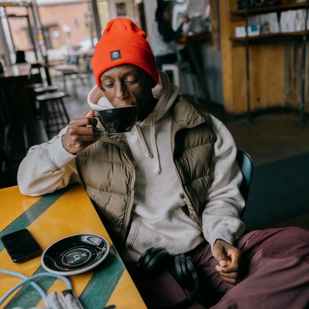 Explorer Beanie / Color-Charcoal