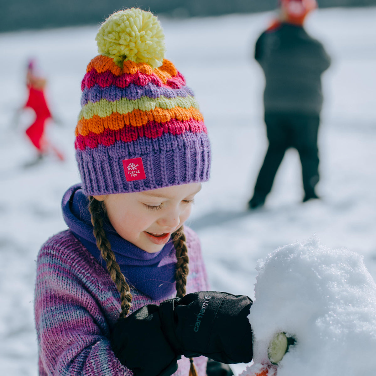 Kids Jocelyn Beanie / Color-Sherbet