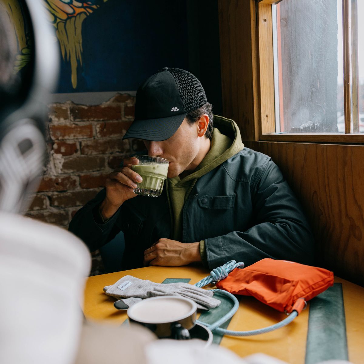 Trekker Trucker Hat / Color-Gray