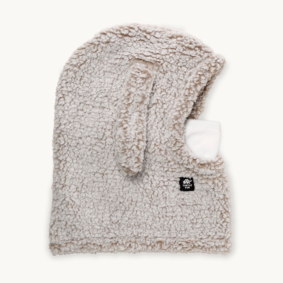 Kids Recycled Comfort Lush Bunny Overhood / Color-Natural