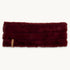 Faux Fur Adjustable Headband / Color-Wine