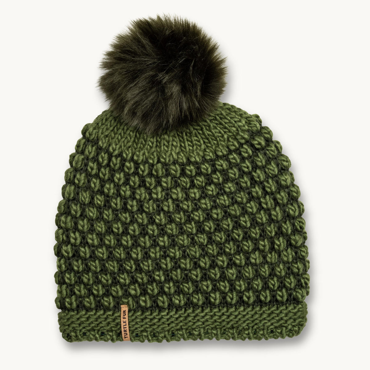 Snowfall Faux Fur Pom / Color-Forest