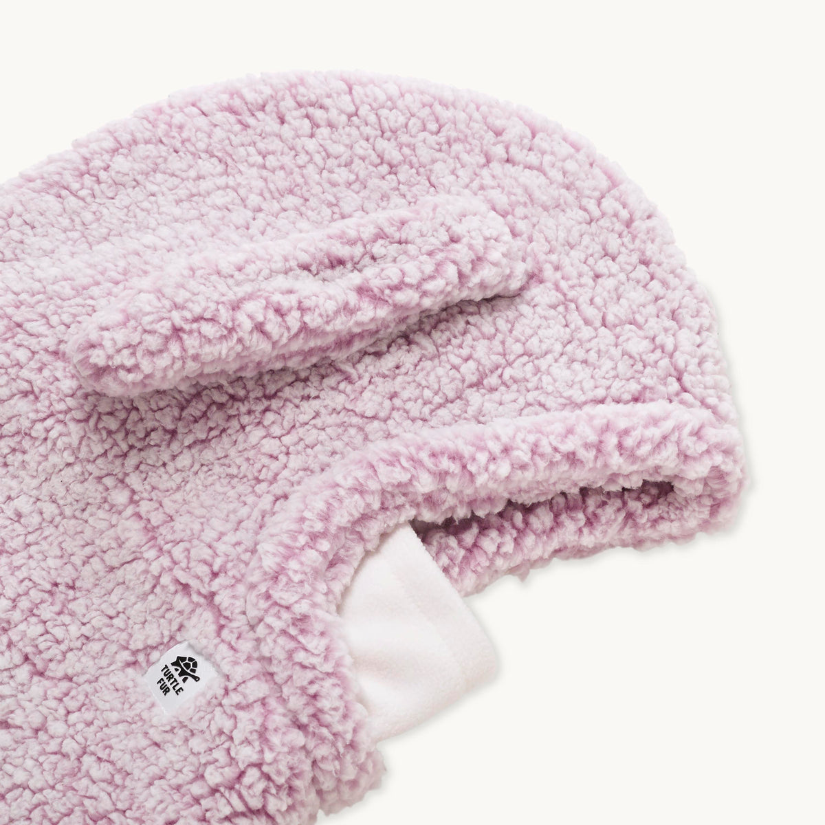 Kids Recycled Comfort Lush Bunny Overhood / Color-Dusty Rose