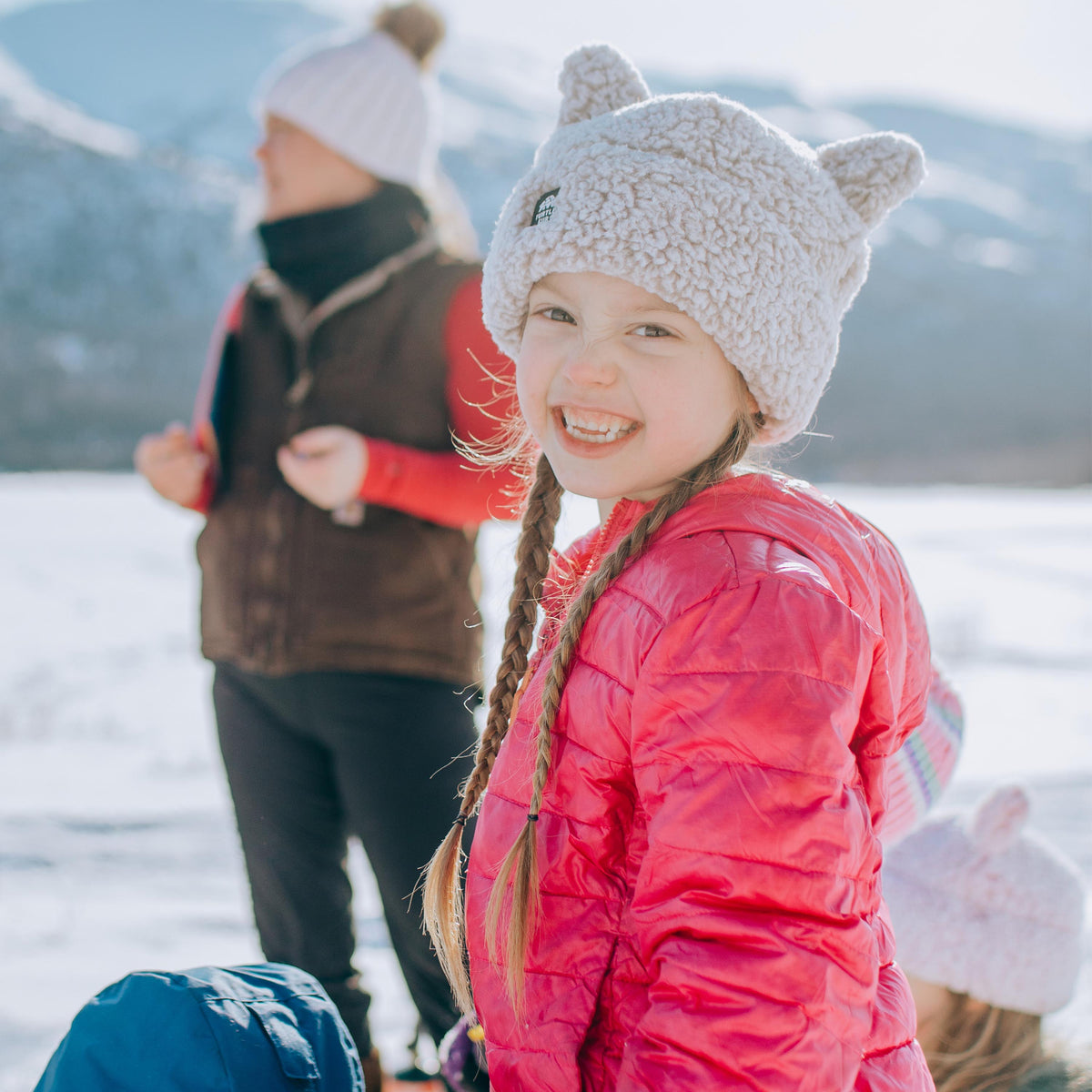 Kids Comfort Lush Kitty Beanie / Color-Natural