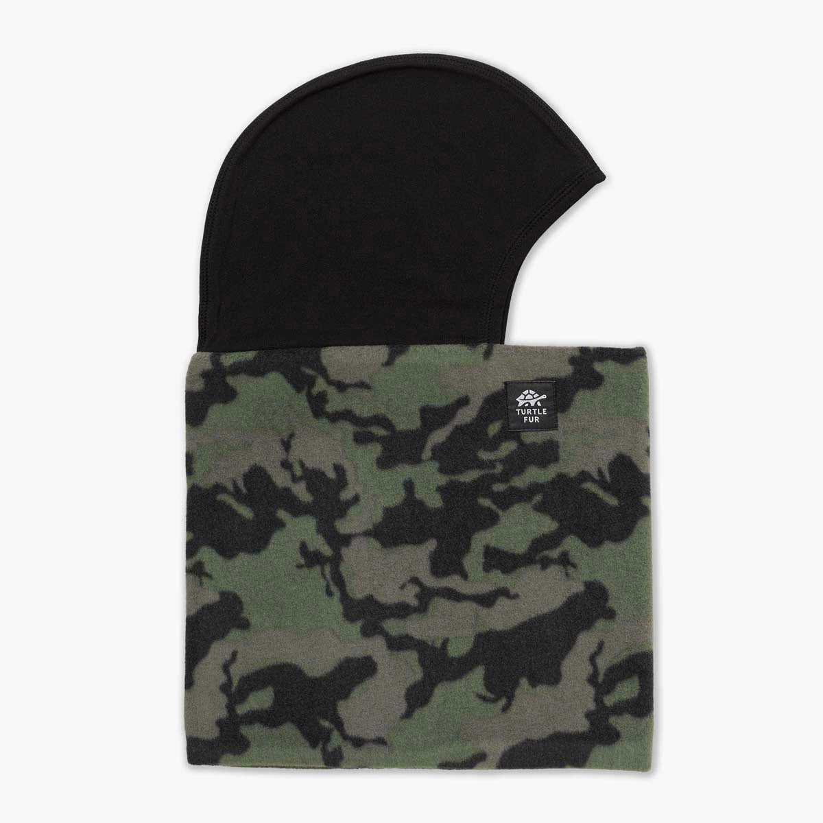 Kids Playful Prints Fleece Shellaclava / Color-Woodland Camo