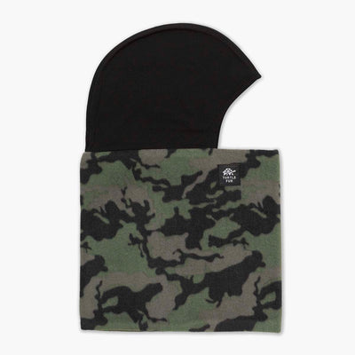 Kids Playful Prints Fleece Shellaclava / Color-Woodland Camo