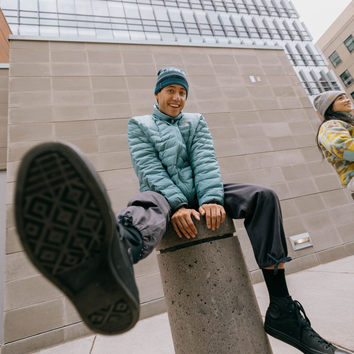Nuka Merino Wool Ski Hat / Color-Onyx