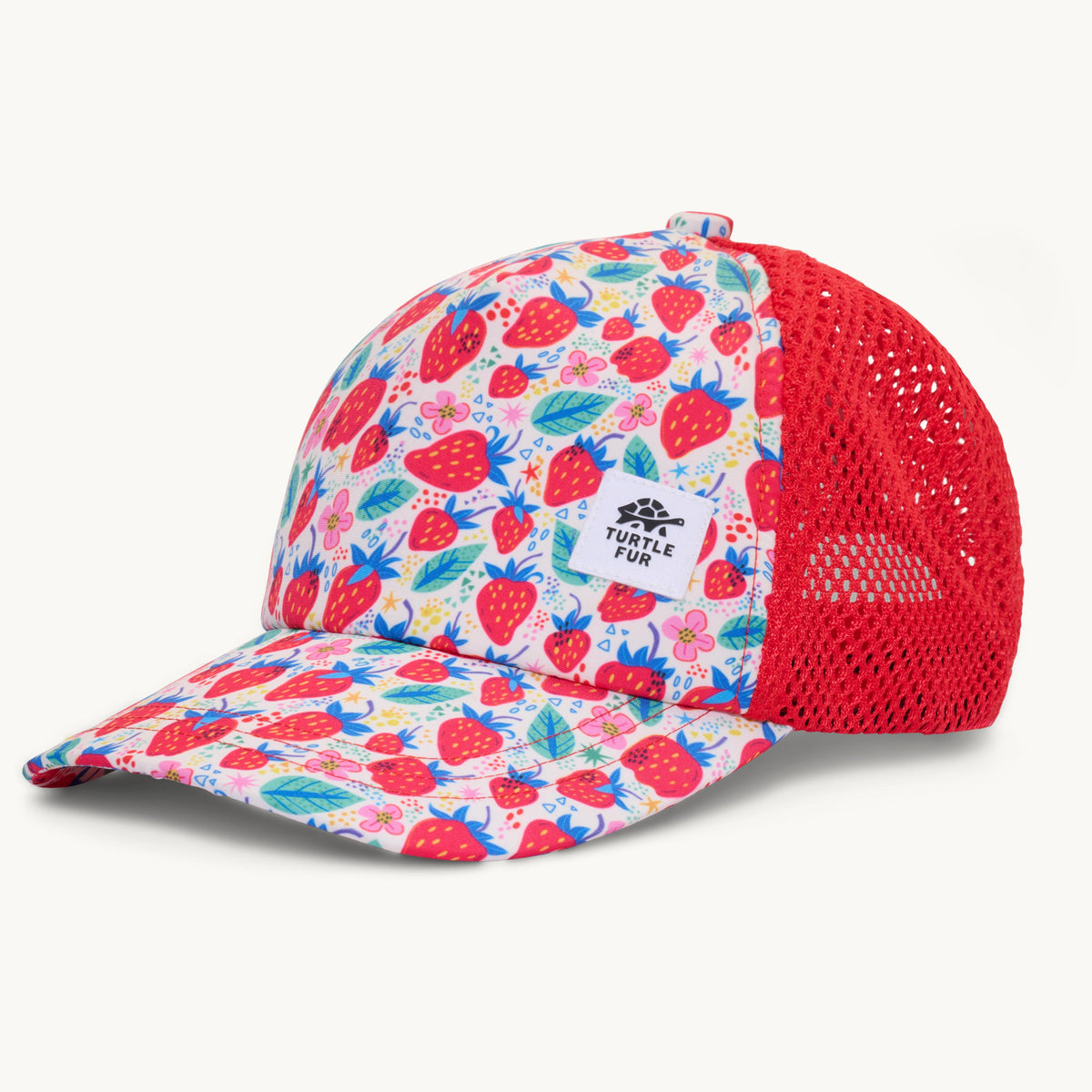 Kids Quest Trucker Hat / Color-Strawberry Jam