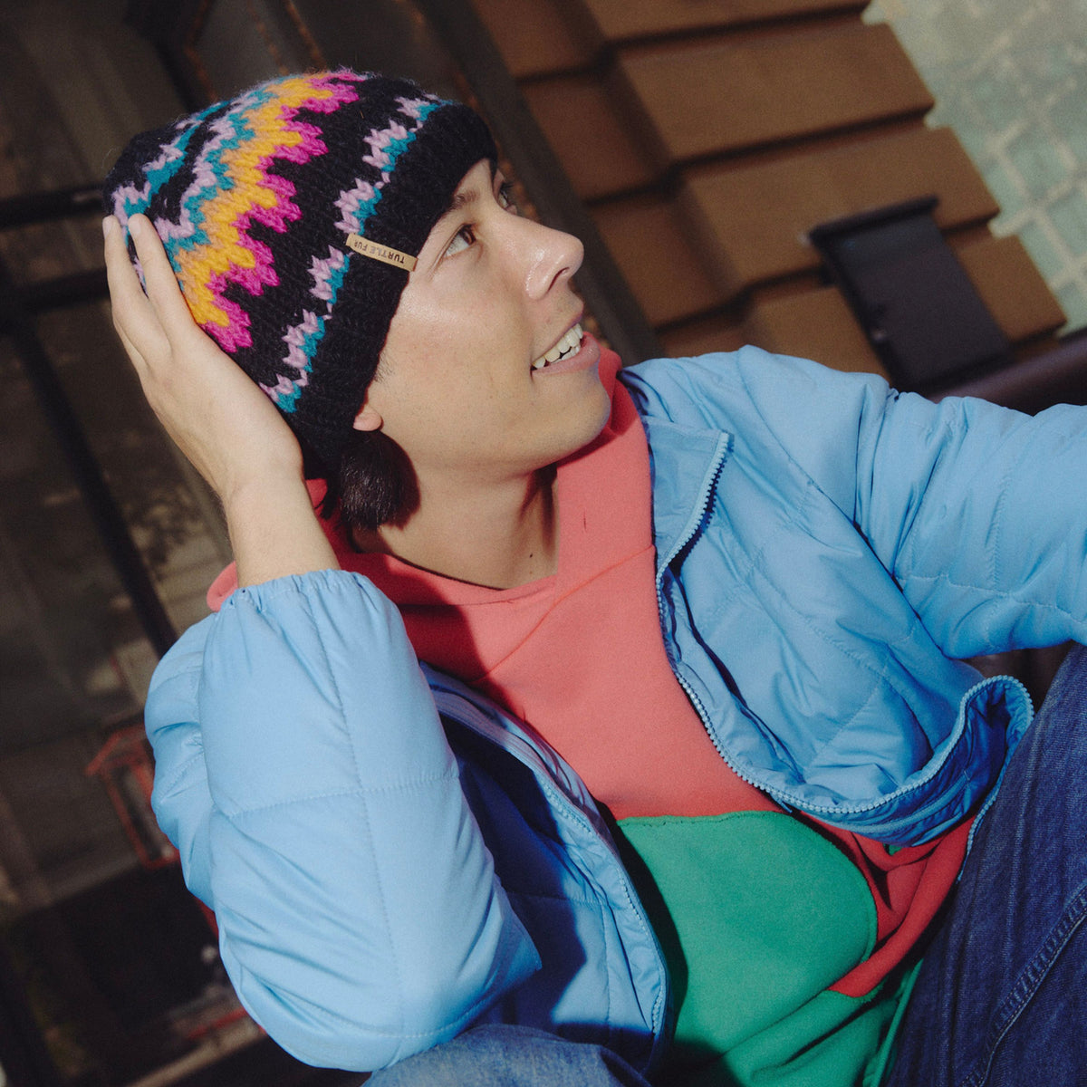 Talia Beanie / Color-Navy