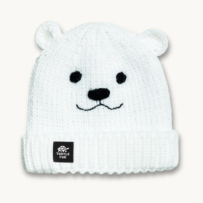 Kids Critter Beanie / Color-White