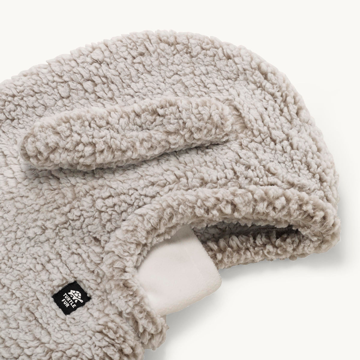 Kids Recycled Comfort Lush Bunny Overhood / Color-Natural