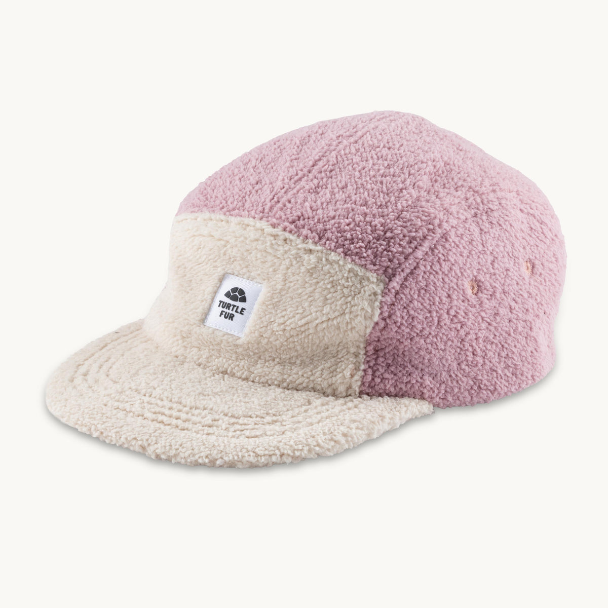 Printed Fleece Art 5 Panel Hat / Color-Petal